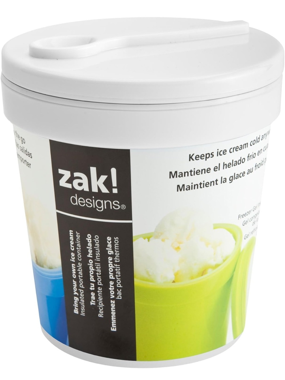 Zak Designs Tubbies Ice Cream Pint Container - Picture 12 of 15
